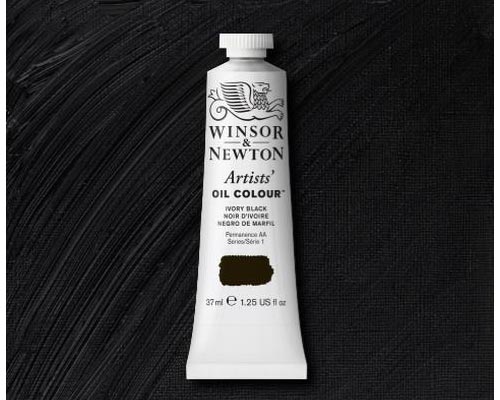 Winsor & Newton Artists' Oil Colour Ivory Black 37ml