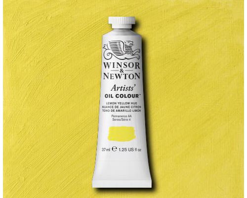 Winsor & Newton Artists' Oil Colour Lemon Yellow Hue 37ml