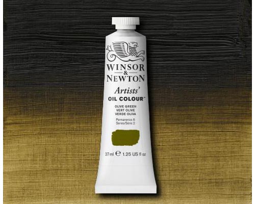 Winsor & Newton Artists' Oil Colour Olive Green 37ml
