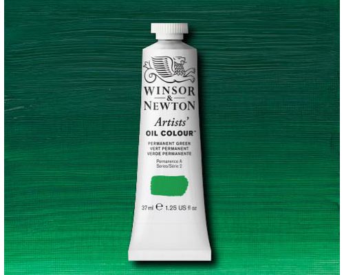 Winsor & Newton Artists' Oil Colour Permanent Green 37ml