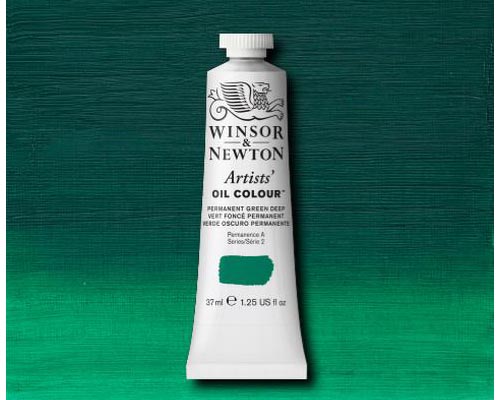 Winsor & Newton Artists' Oil Colour Permanent Green Deep 37ml