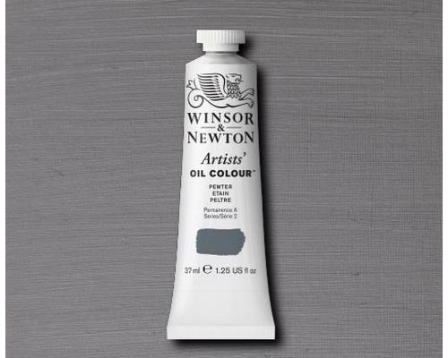 Winsor & Newton Artists' Oil Colour Pewter 37ml