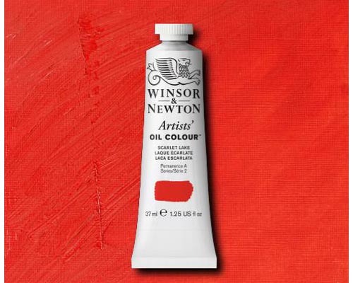 Winsor & Newton Artists' Oil Colour Scarlet Lake 37ml