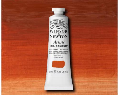 Winsor & Newton Artists' Oil Colour Transparent Red Ochre 37ml