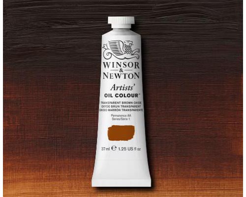 Winsor & Newton Artists' Oil Colour Transparent Brown Oxide 37ml