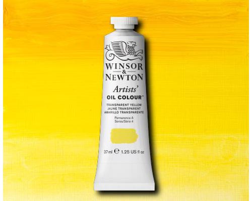 Winsor & Newton Artists' Oil Colour Transparent Yellow 37ml