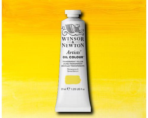 Winsor & Newton Artists' Oil Colour Transparent Yellow 37ml