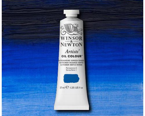 Winsor & Newton Artists' Oil Colour Ultramarine (Green Shade) 37ml
