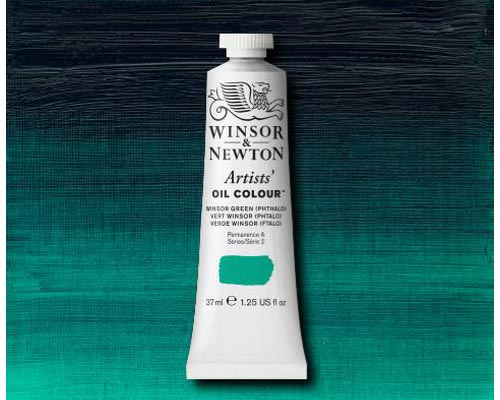 Winsor & Newton Artists' Oil Colour Winsor Green (Phthalo) 37ml