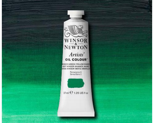 Winsor & Newton Artists' Oil Colour Winsor Green (Yellow Shade) 37ml