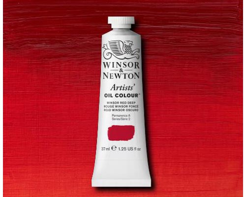 Winsor & Newton Artists' Oil Colour Winsor Red Deep 37ml