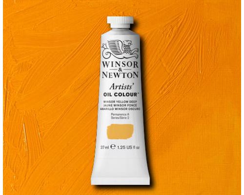 Winsor & Newton Artists' Oil Colour Winsor Yellow Deep 37ml