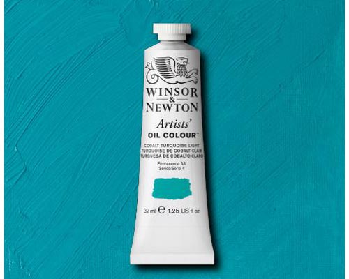 Winsor & Newton Artists' Oil Colour Cobalt Turquoise Light 37ml