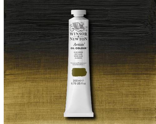 Winsor & Newton Artists' Oil Colour Olive Green 200ml