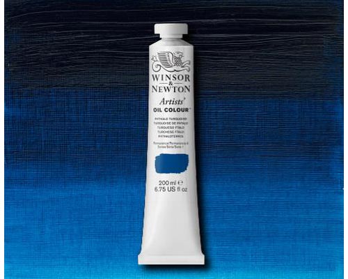 Winsor & Newton Artists' Oil Colour Phthalo Turquoise  200ml