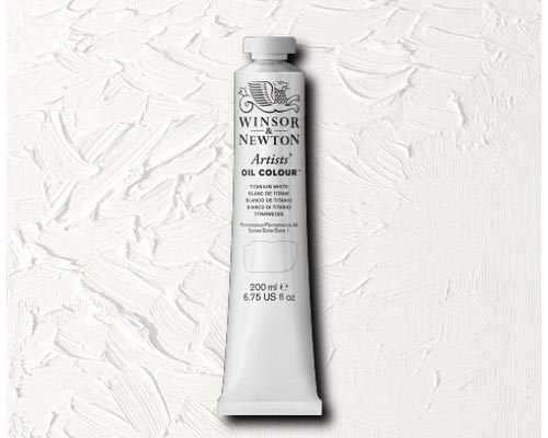Winsor & Newton Artists' Oil Colour Titanium White 200ml