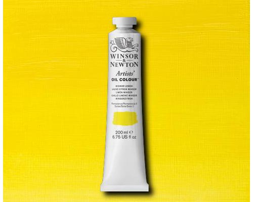 Winsor & Newton Artists' Oil Colour Winsor Lemon 200ml