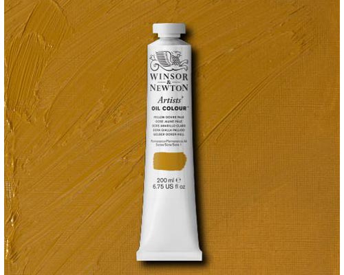 Winsor & Newton Artists' Oil Colour Yellow Ochre Pale 200ml