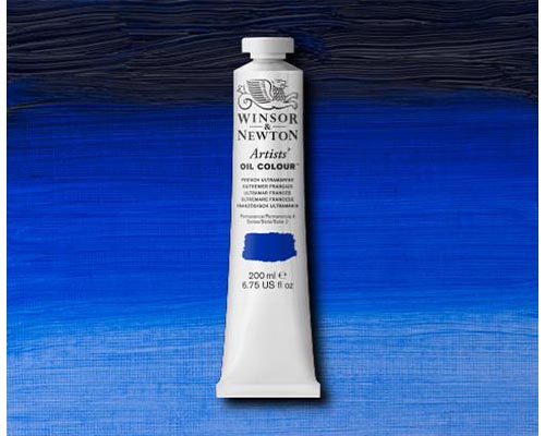 Winsor & Newton Artists' Oil Colour French Ultramarine 200ml