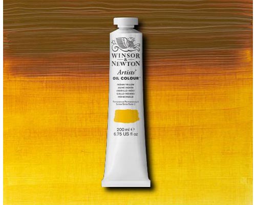 Winsor & Newton Artists' Oil Colour Indian Yellow 200ml