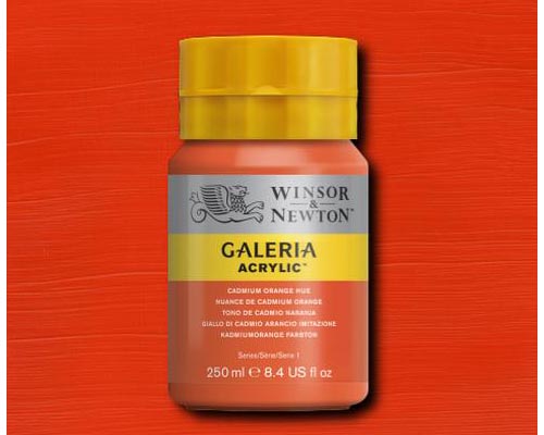 Winsor & Newton Galeria Acrylic Cadmium Orange Hue 250ml