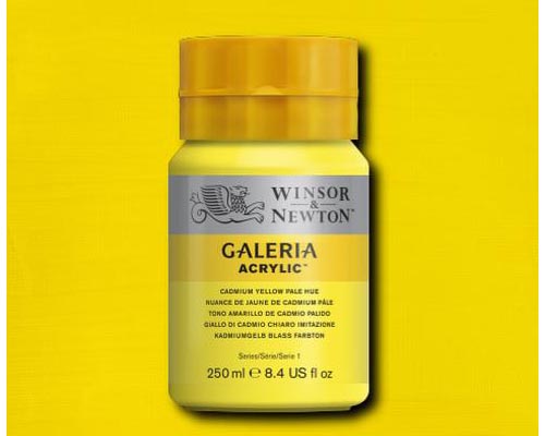 Winsor & Newton Galeria Acrylic Cadmium Yellow Pale Hue 250ml