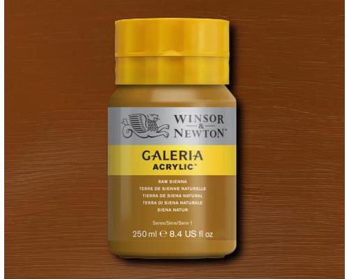 Winsor & Newton Galeria Acrylic Raw Sienna 250ml