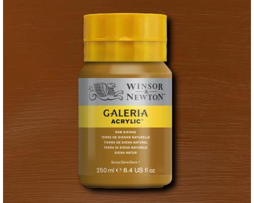 Winsor & Newton Galeria Acrylic Raw Sienna 250ml