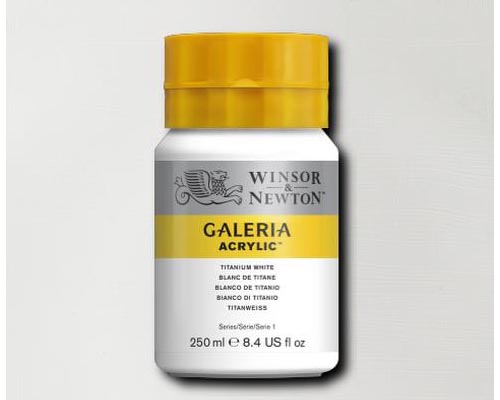 Winsor & Newton Galeria Acrylic Titanium White 250ml