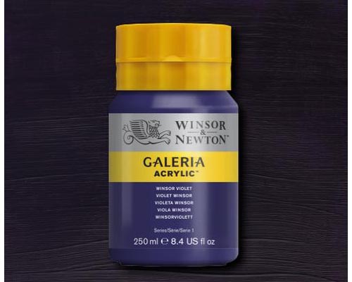 Winsor & Newton Galeria Acrylic Winsor Violet 250ml