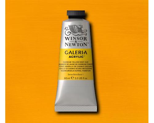 Winsor & Newton Galeria Acrylic Yellow Deep Hue 60ml