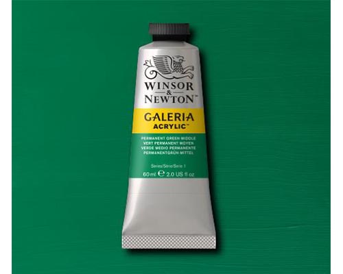 Winsor & Newton Galeria Acrylic Permanent Green Middle 60ml
