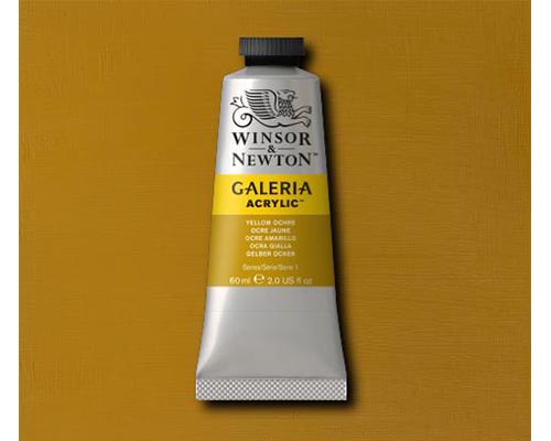 Winsor & Newton Galeria Acrylic Yellow Ochre 60ml