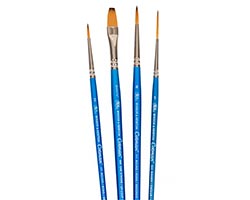 Winsor & Newton Cotman Brush Set Short Handle 4pk