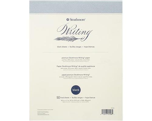 Strathmore 500 Series Writing Pad 8.5x11 Lined