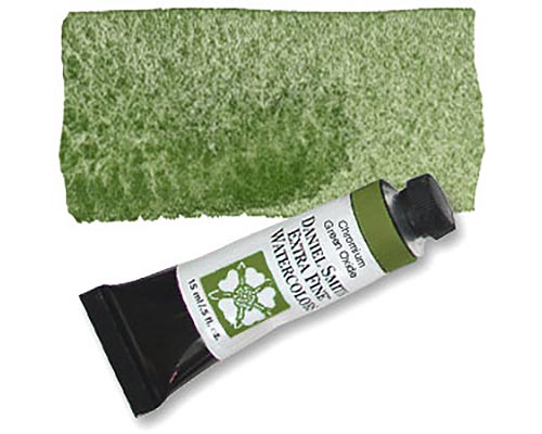 Daniel Smith Extra Fine Watercolor 15ml - Chromium Green Oxide