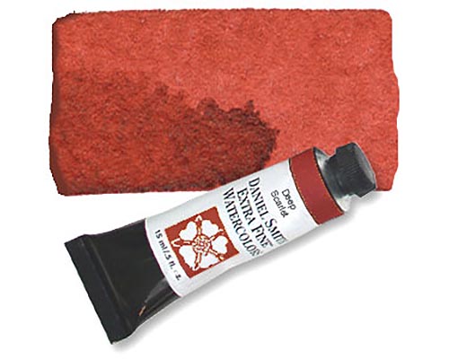 Daniel Smith Extra Fine Watercolor 15ml - Deep Scarlet