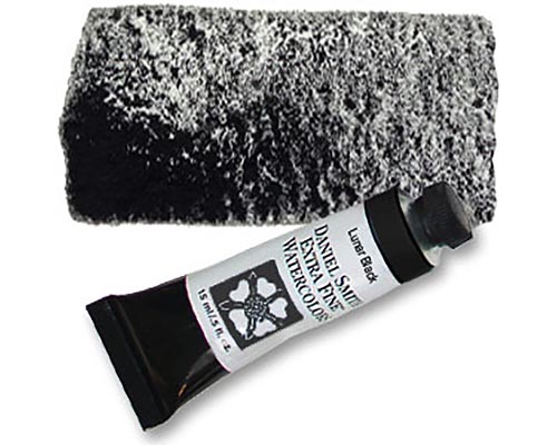 Daniel Smith Extra Fine Watercolor 15ml - Lunar Black