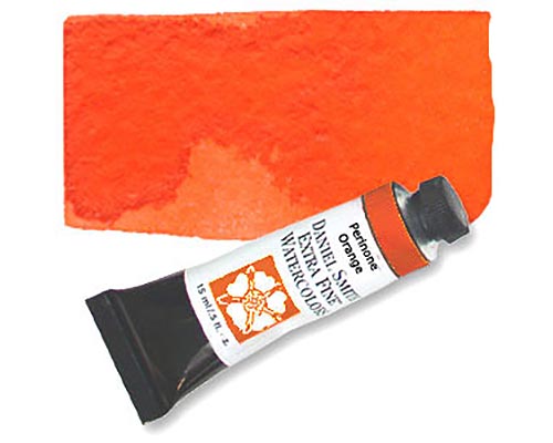 Daniel Smith Extra Fine Watercolor 15ml - Perinone Orange