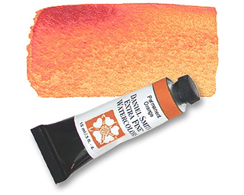 Daniel Smith Extra Fine Watercolor 15ml - Permanent Orange