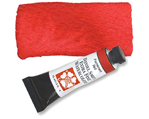 Daniel Smith Extra Fine Watercolor 15ml - Permanent Red