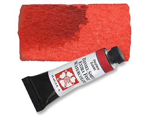 Daniel Smith Extra Fine Watercolor 15ml - Perylene Scarlet