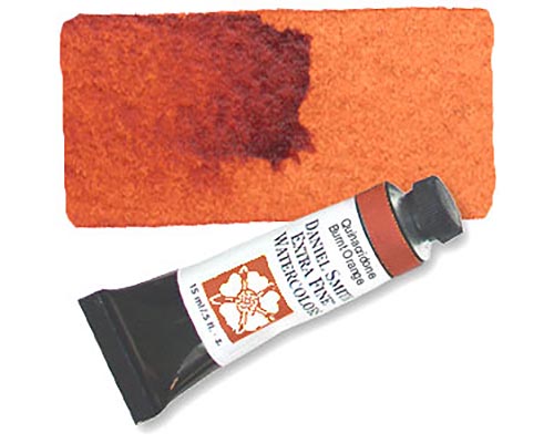 Daniel Smith Extra Fine Watercolor 15ml - Quinacridone Burnt Orange