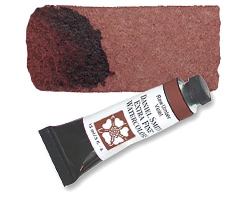 Daniel Smith Extra Fine Watercolor 15ml - Raw Umber Violet