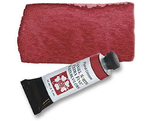 Daniel Smith Extra Fine Watercolor Tube - Pyrrol Crimson - 15 ml