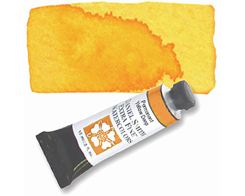 Daniel Smith Extra Fine Watercolor 15ml - Permanent Yellow Deep