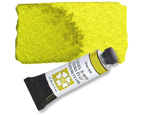 Daniel Smith Extra Fine Watercolor 15ml - Green Gold