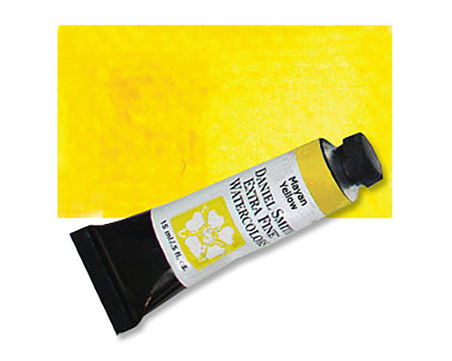 Daniel Smith Extra Fine Watercolor 15ml - Mayan Yellow