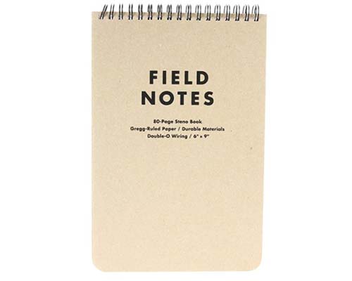 Field Notes Steno Pad 6" x 9"