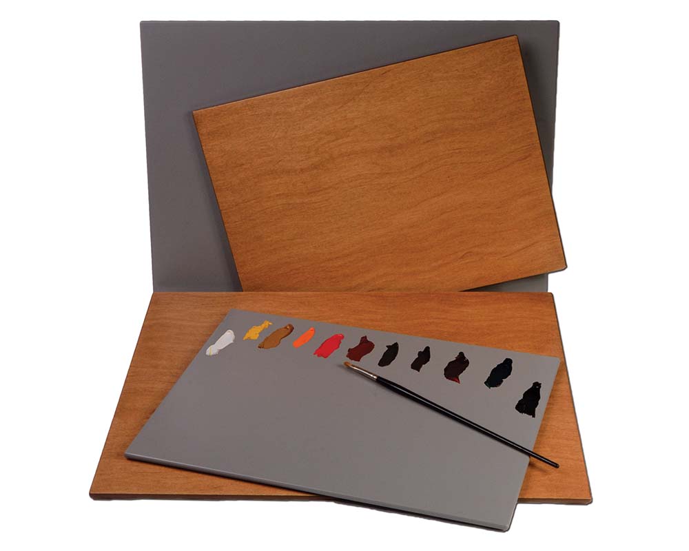 New Wave Artist Posh Table Top Palette Grey Small 12"x16"
